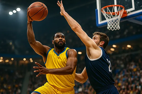 déplacement joueur basket