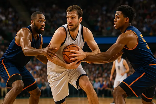 déplacement joueur basket