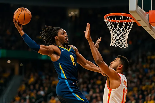 Action intense NBA