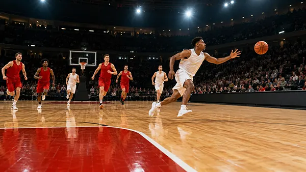 Basketball rebound contest